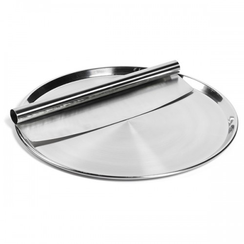 2 Piece Stainless Steel Pizza Set