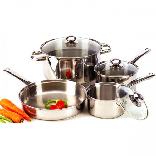 7-piece Stainless Steel Cookware Set