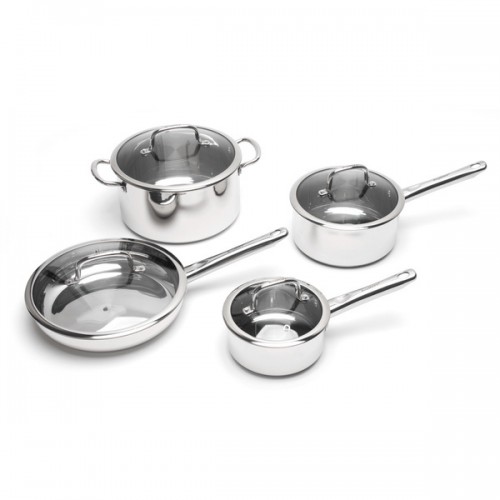 Boreal Stainless Steel 8-piece Cookware Set