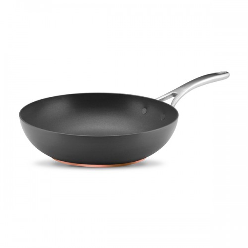 Anolon Nouvelle Copper 12-inch Grey Stir Fry
