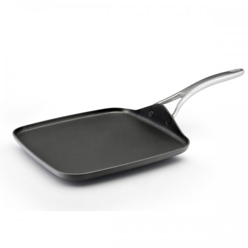 AAnolon Nouvelle Series Hard-anodized Nonstick 11-inch Dark Grey Square Griddle