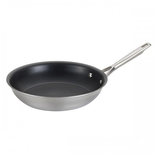 Anolon Tri-ply Clad Stainless Steel 12 3/4-inch Nonstick French Skillet