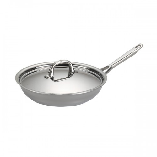 Anolon Tri-ply Clad Stainless Steel 12 3/4-inch Covered Skillet