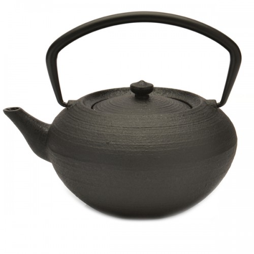 BergHOFF Neo 1.32-quart Black Cast Iron Teapot