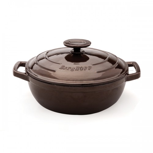 Berghoff Neo 12.5-inch Cast Iron Covered Wok