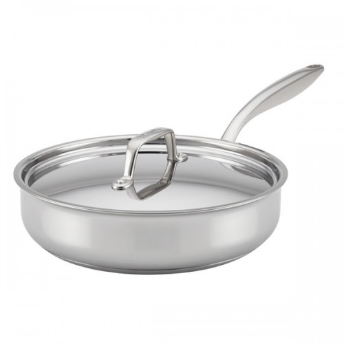 Breville(r) Thermal Pro(tm) Clad Stainless Steel 3.5-Quart Covered Sauté