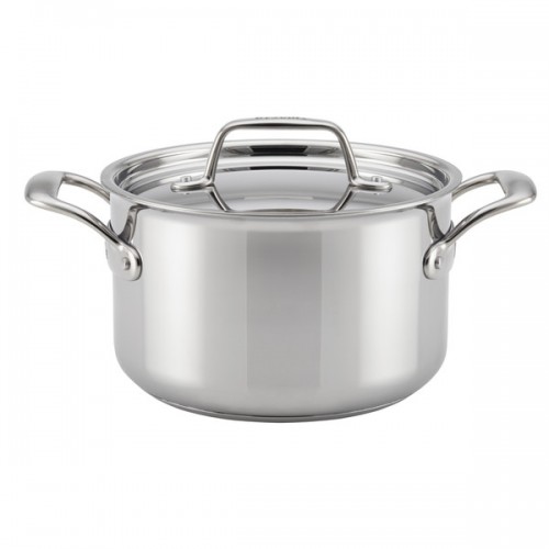 Breville(r) Thermal Pro(tm) Clad Stainless Steel 4-Quart Covered Saucepot