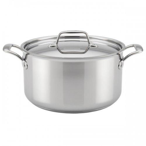 Breville(r) Thermal Pro(tm) Clad Stainless Steel 8-Quart Covered Stockpot