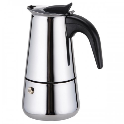 Wee Beyond Brew-Fresh Stainless Steel Large Espresso Maker
