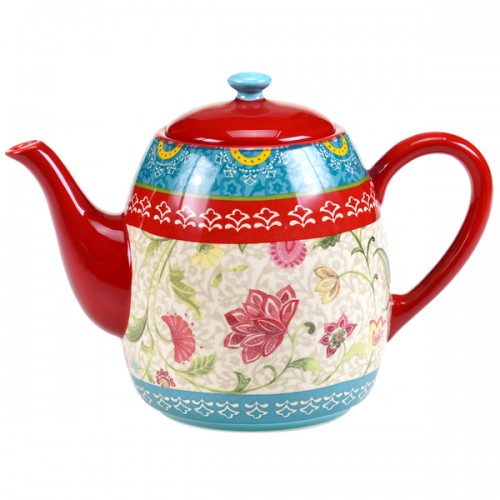 Certified International Anabelle Teapot 40-ounce