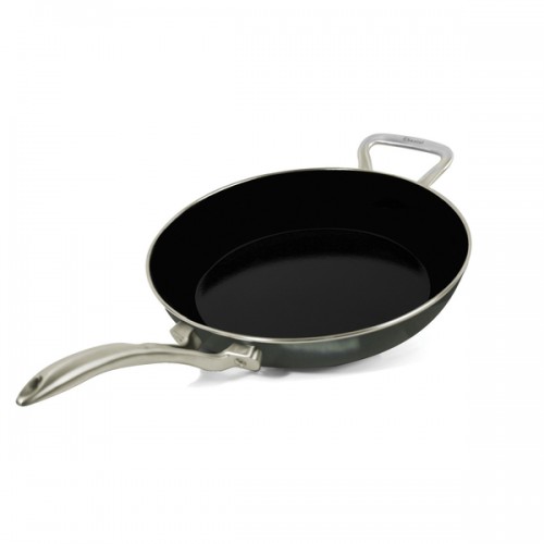 Chantal Onyx Black Copper Fusion 10-inch Fry Pan