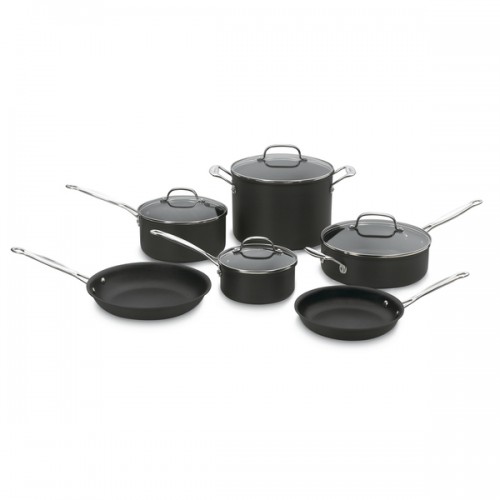Chef's Classic Stainless Steel 10-Piece Cookware Set