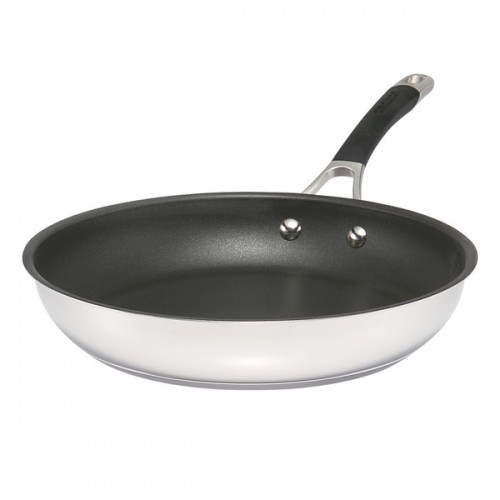Circulon Momentum Stainless Steel Nonstick French Skillet, 11.5-Inch