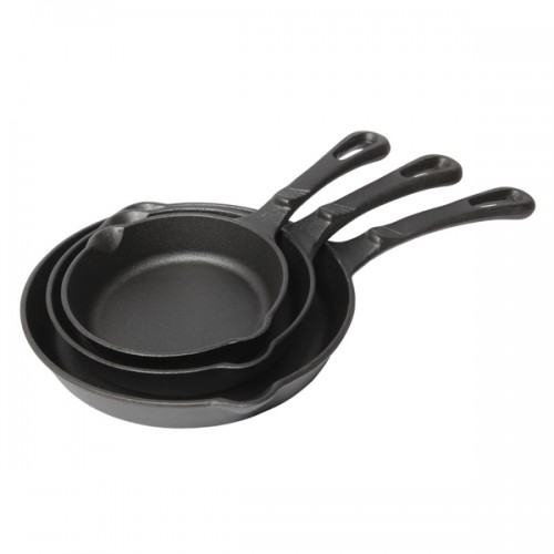 Country Cabin 3-Piece Skillet Set