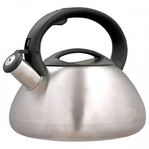 Creative Home Sphere 3 Qt Whistling Stainless Steel Tea Kettle