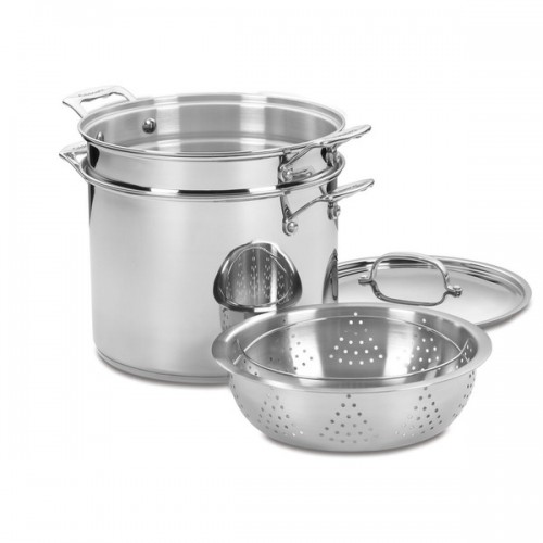 Cuisinart Chef's Classic Stainless 4-piece Pasta/ Steamer Set