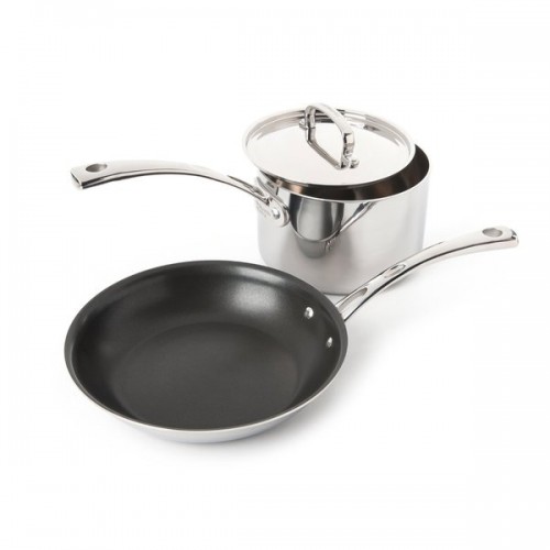 Cuisinart French Classic 10 Inch Nonstick Skillet and 3 Qt Saucepan with Lid