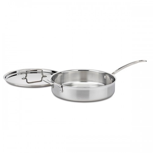 Cuisinart MultiClad Pro Stainless Saute with Helper and Cover