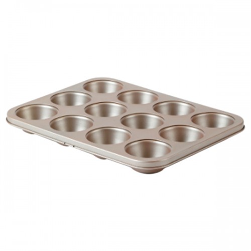 David Burke Kitchen Commerical Weight 12 Cup Muffin Pan