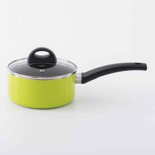 Eclipse 6.25-inch Lime Covered Sauce Pan
