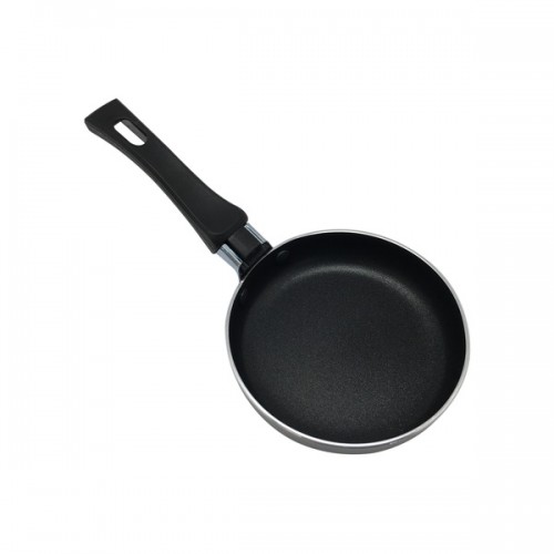 Egg Wonder Black Aluminum Alloy/Silicone Fry Pan