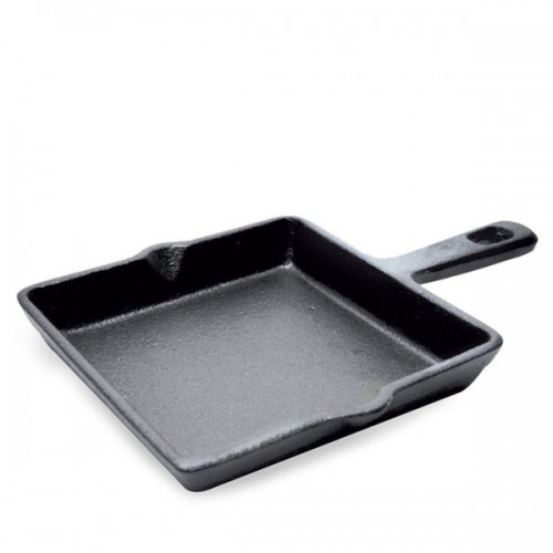 Epoca Ecolution Cast Iron Mini 6-inch Square Griddle Pan