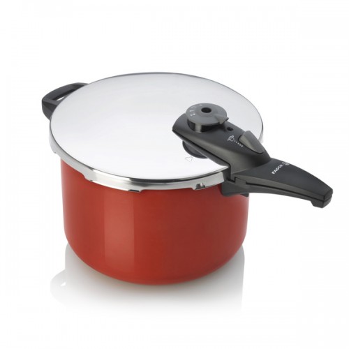 Fagor Red Stainless Steel 8-quart Pressure Cooker