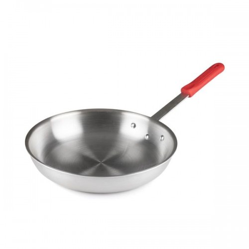 FortheChef Tri-ply Stainless Steel and Silicone Sleeve 12-inch Frying Pan