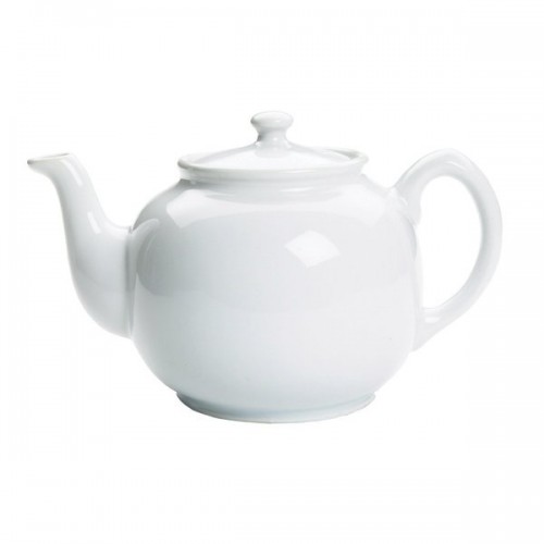 Fox Run White Earthenware 10-cup Teapot