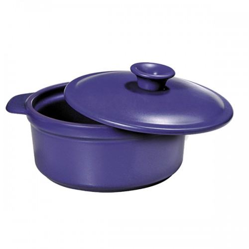 French Home 5.8- or 3.2-quart French Blue Flame Top Round Dutch Oven And Stewpot