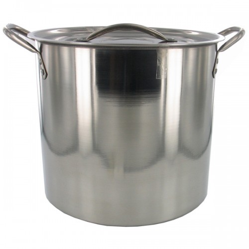 Good Cook 06181 12 Quart Brushed Stainless Steel Stock Pot