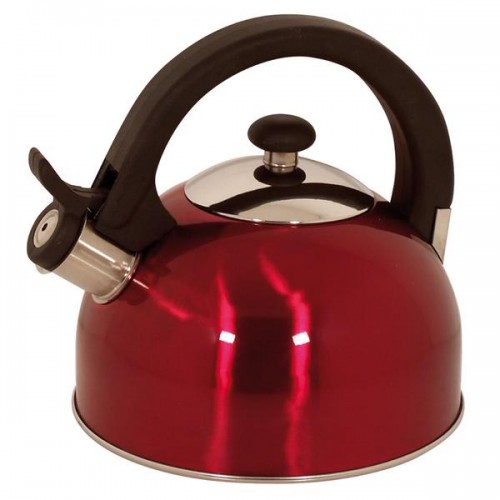 Magefesa Sabal Red Stainless Steel 2.1-quart Tea Kettle