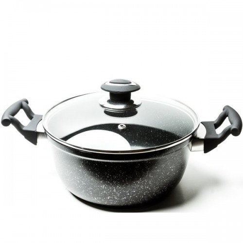 Marble Coated Forged Aluminum Non-Stick Dutch Oven Cooking Pot