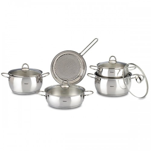 Mercury 9-Piece Stainless Steel Cookware Set (Professional)