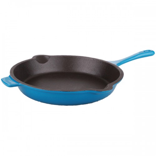Neo 10-inch Blue Cast Iron Fry Pan