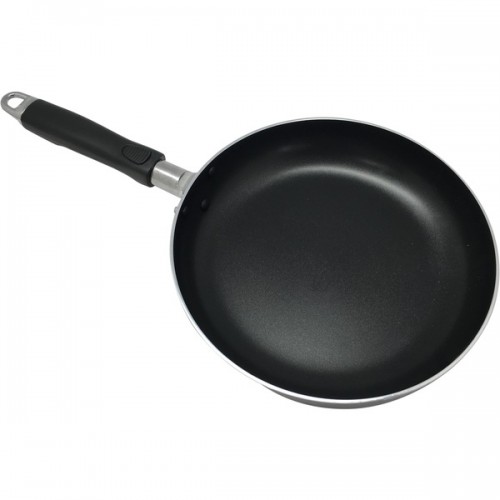 Black Aluminum Nonstick 12.5-inch Fry Pan