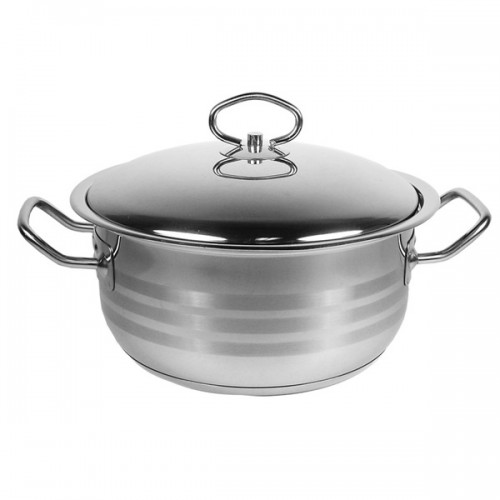 Prestige 18/10 Stainless Steel 21.5-qt. Dutch Oven with Lid