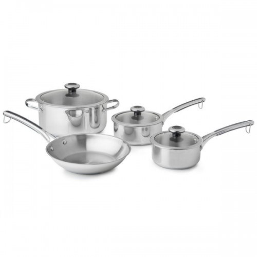 Revere Copper Confidence Core 7-pc Stainless Steel Cookware Set