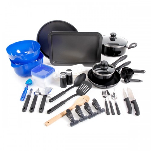 Total Kitchen 59-piece Combo Cookware Set
