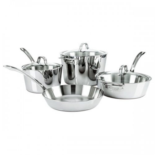 Viking Contemporary 7 Piece Cookware Set Stainless Steel