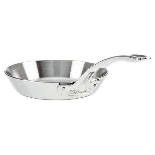 Viking Contemporary Mirror Finish Fry Pan 8-inch Stainless Steel