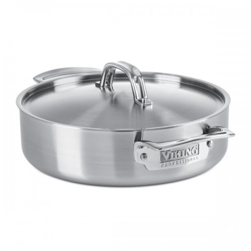 Viking Professional 5-Ply 3.4 Qt. Everyday Pan with Satin Finish Stainless Steel