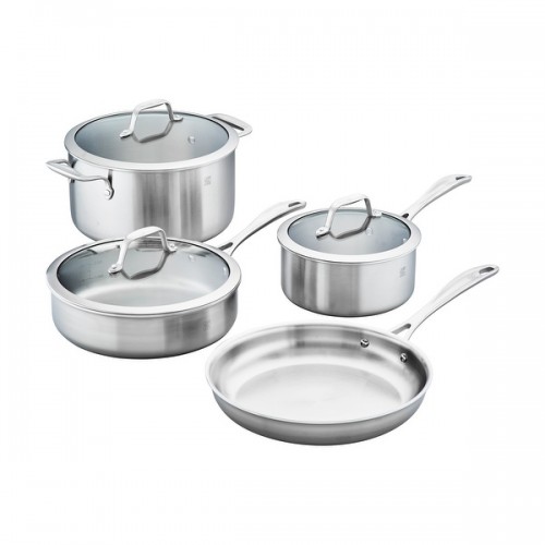 ZWILLING Spirit 3-ply 7-pc Stainless Steel Cookware Set